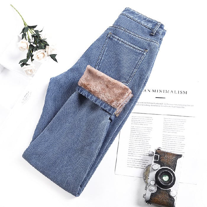 Stylish Relax-Fit Straight-leg Jeans