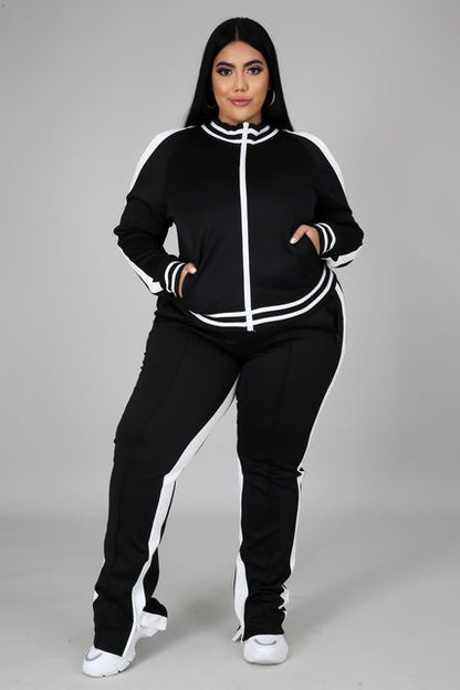 Comfort Plus Activewear 2  Piece Set