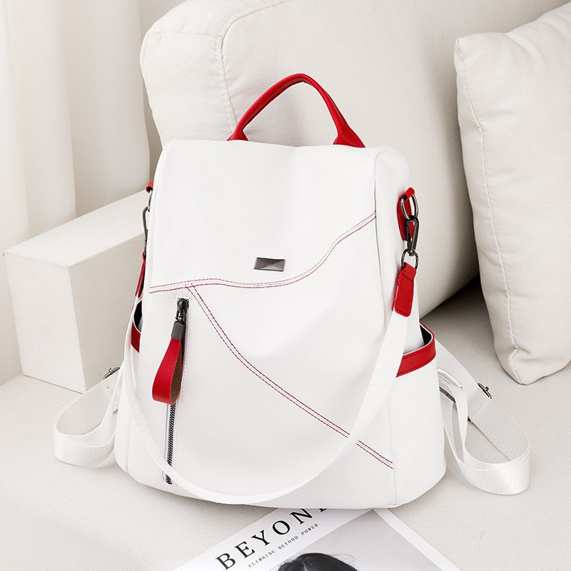 Fashionable Secure Women’s Leather Backpack