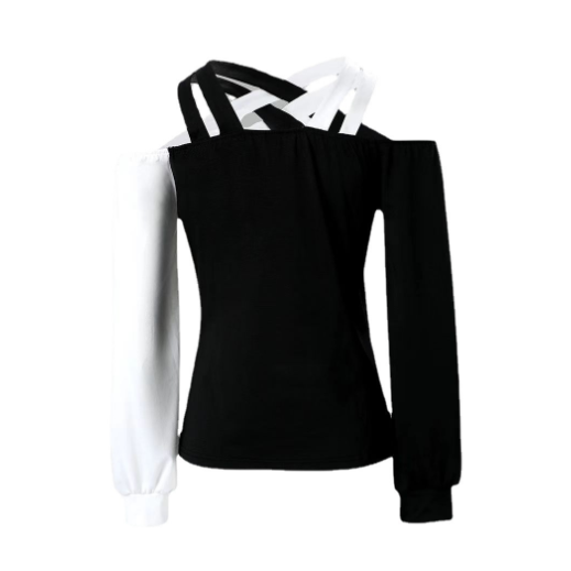 Sassy Strappy Color Tee