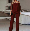 Shoulder Flair Two-Piece Set