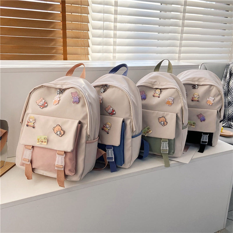Color Pop Cartoon Backpacks