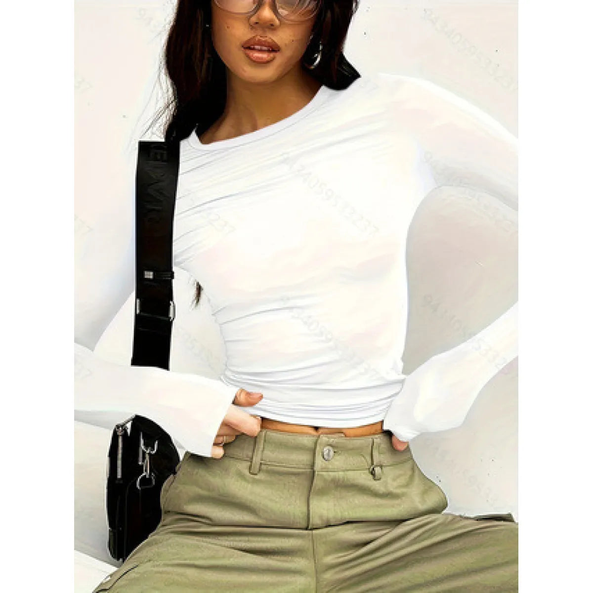 Stylish Pullover Crop Top