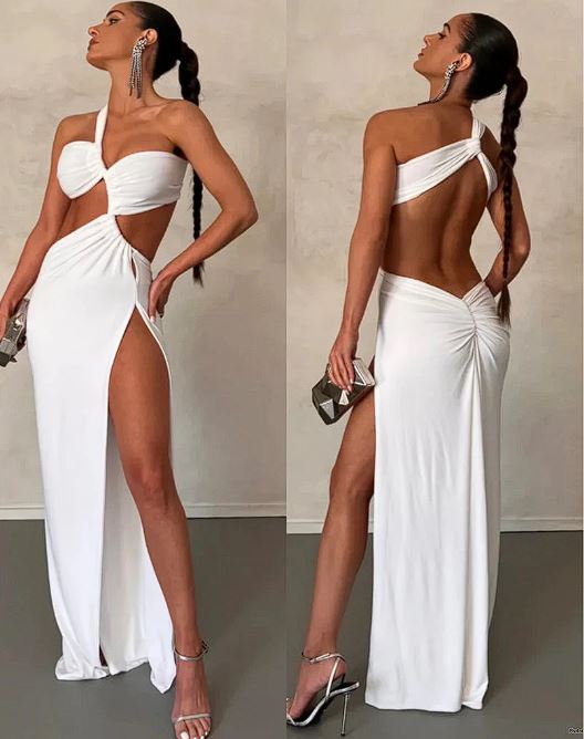 Fashionable Solo Shoulder Dress