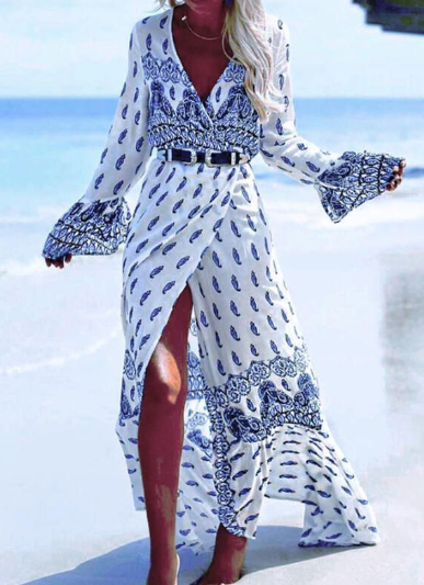 Stylish Boho Printed Maxi Dress