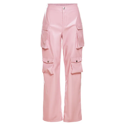 UrbanEase High Waist Straight Leg Pants
