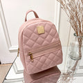Chic Embroidered Mini Backpack