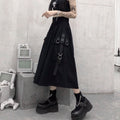 Classic Autumn A-Line Midi Skirt