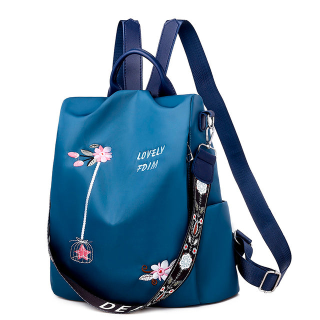 Chic Waterproof Anti-Theft Backpack
