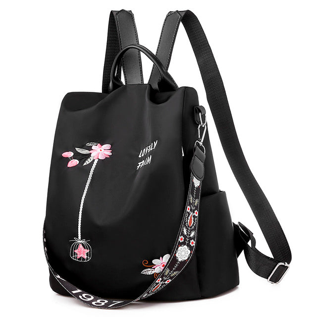 Chic Waterproof Anti-Theft Backpack