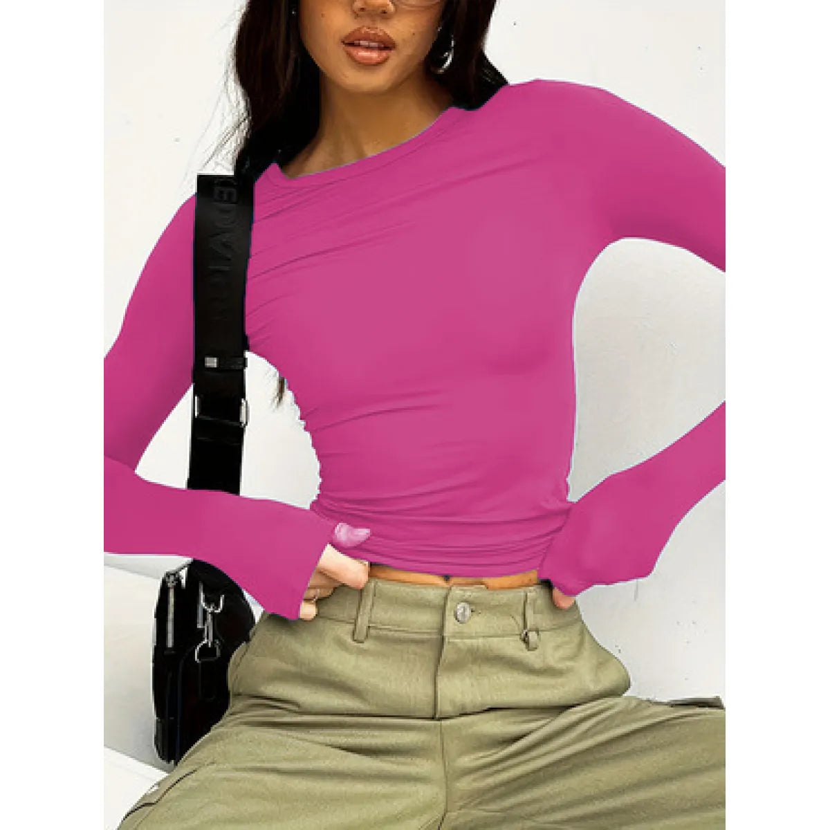 Stylish Pullover Crop Top