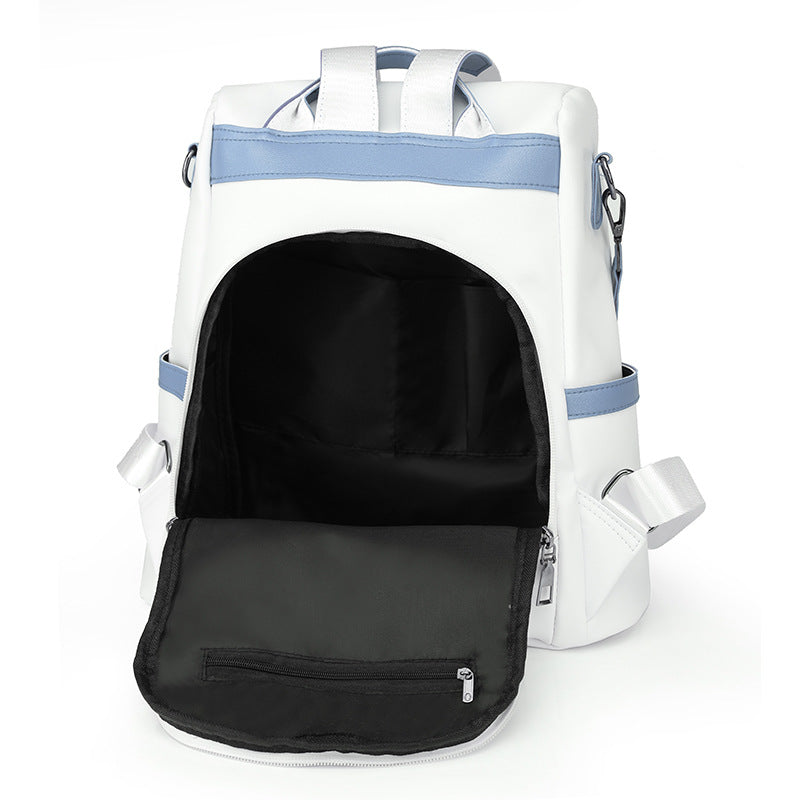 Fashionable Secure Women’s Leather Backpack