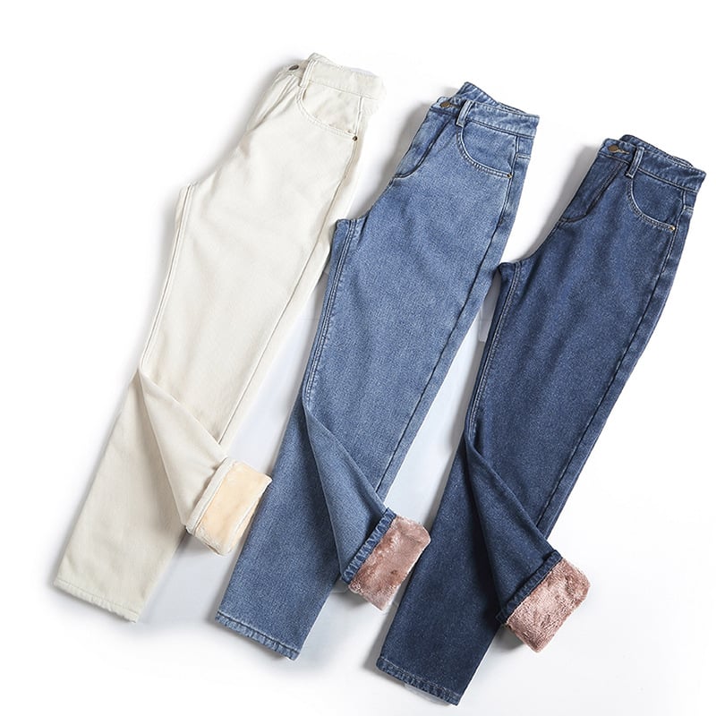 Stylish Relax-Fit Straight-leg Jeans