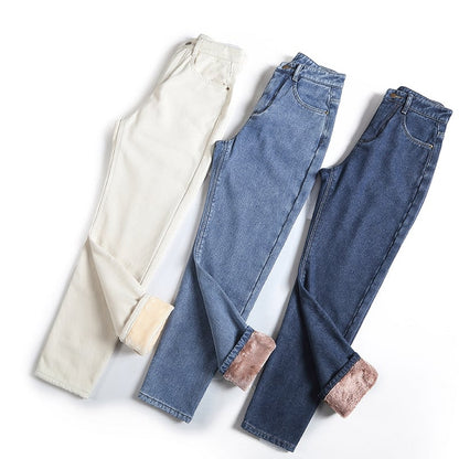 Stylish Relax-Fit Straight-leg Jeans
