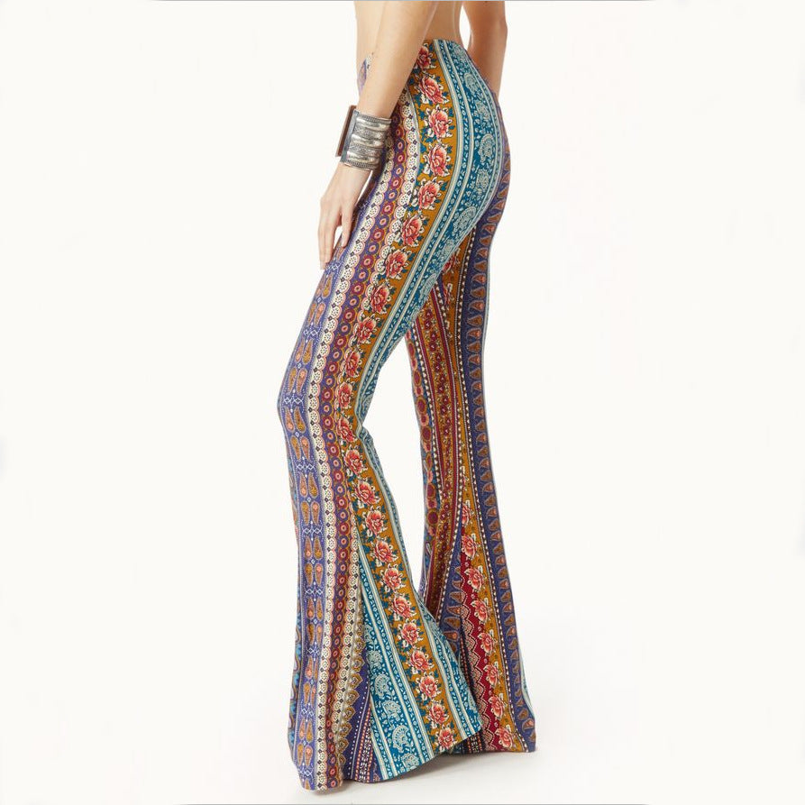 Modern Retro Flared Pants - Tight Fit