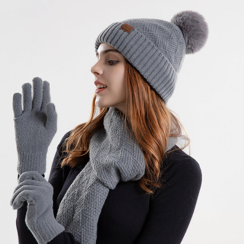 Ladies' Fashionable Winter Accessory Set