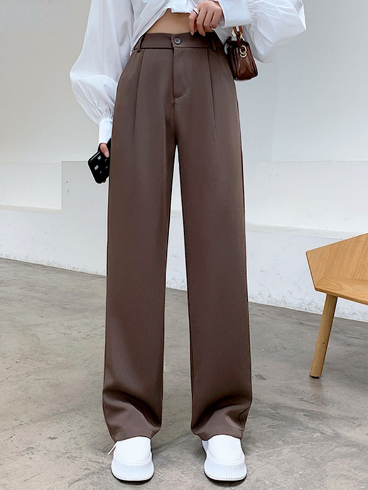 BreezeFit High-Waist Casual Pants
