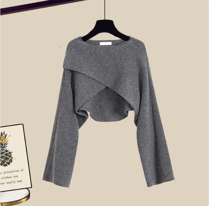 Stylish 3pc Knitted Sweater and Pants Set