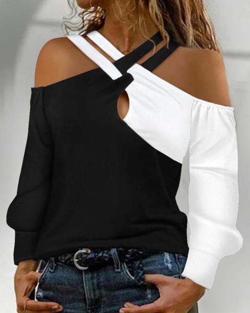 Sassy Strappy Color Tee