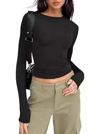 Stylish Pullover Crop Top