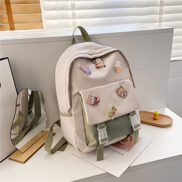 Color Pop Cartoon Backpacks