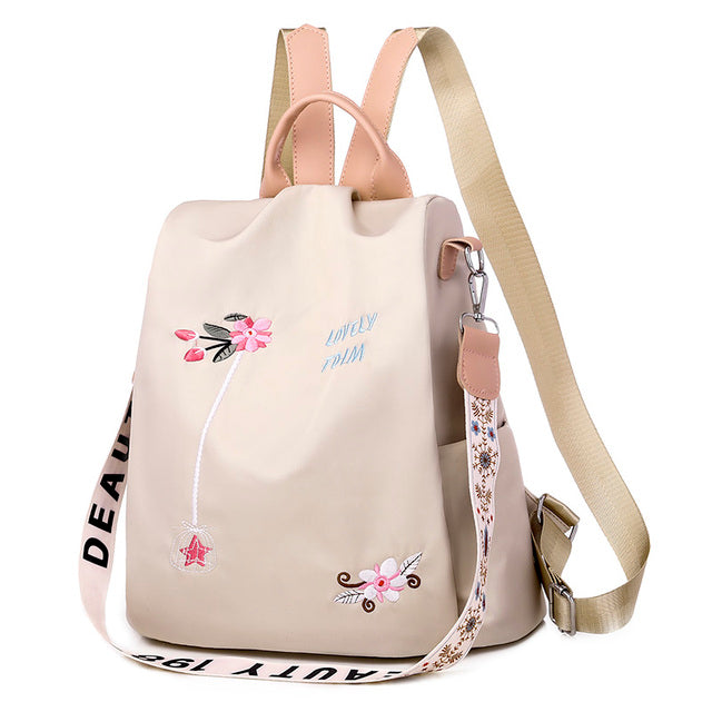 Chic Waterproof Anti-Theft Backpack