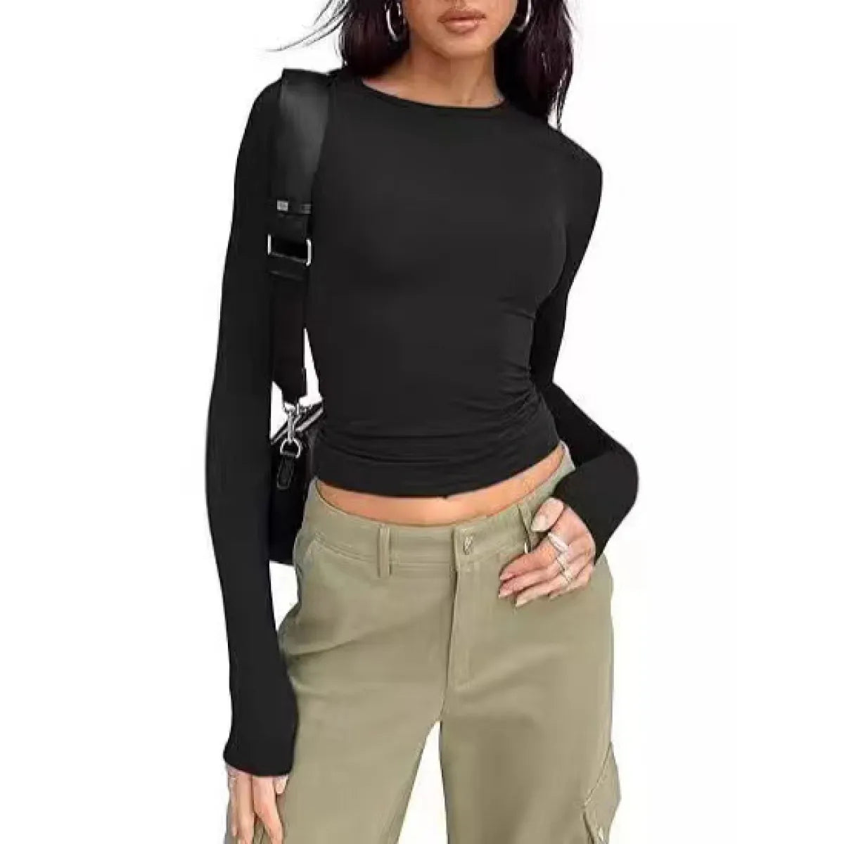 Stylish Pullover Crop Top