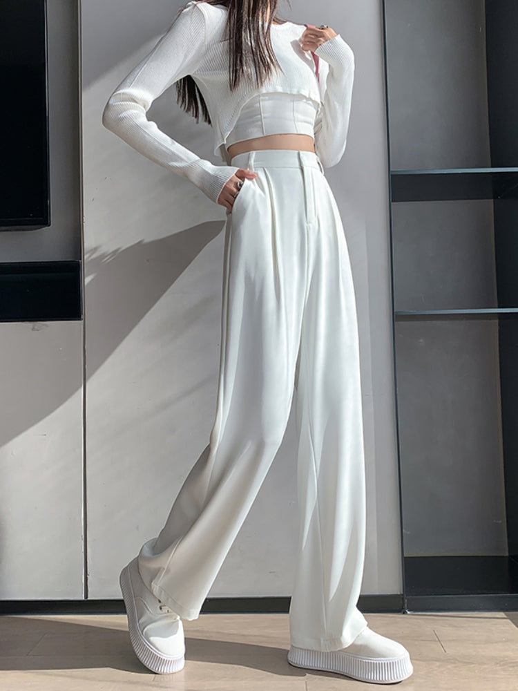 BreezeFit High-Waist Casual Pants