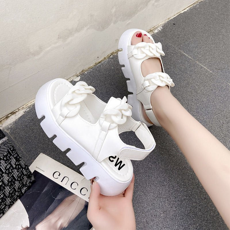 Elegant Thick-Soled Sandal