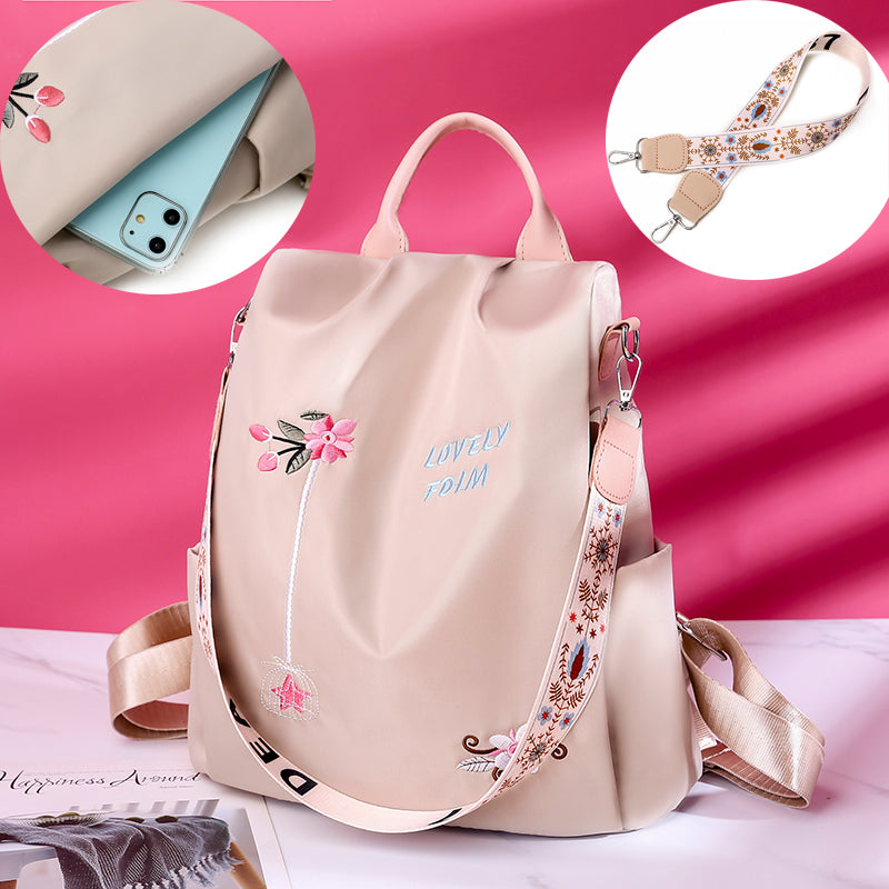Chic Waterproof Anti-Theft Backpack
