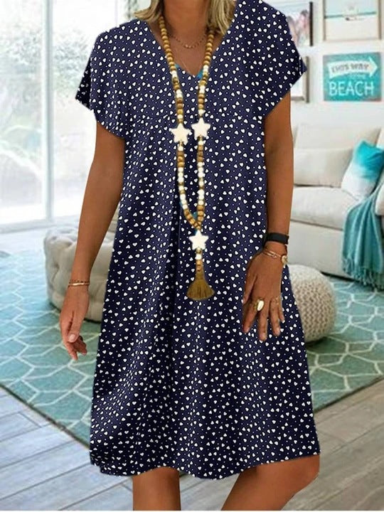 Casual Chic Polka Dot Dress