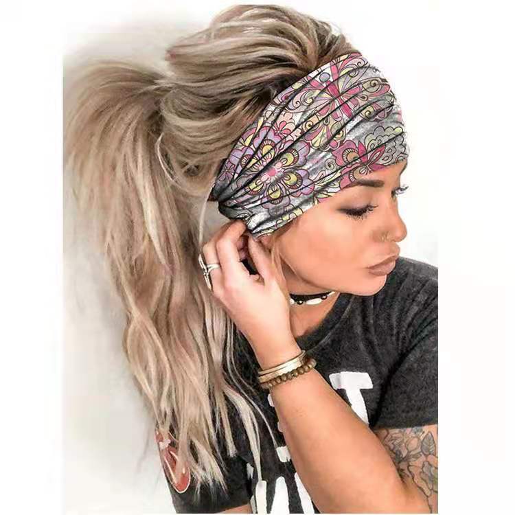 Versatile Silk Yoga Headband