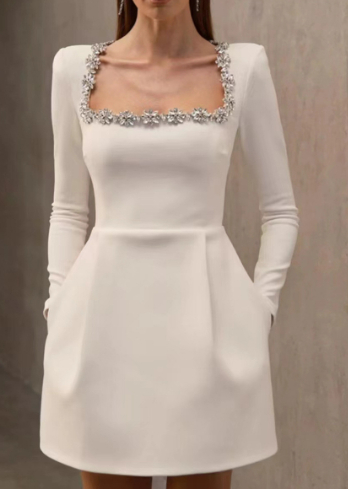 Floral Elegance Sparkle Dress