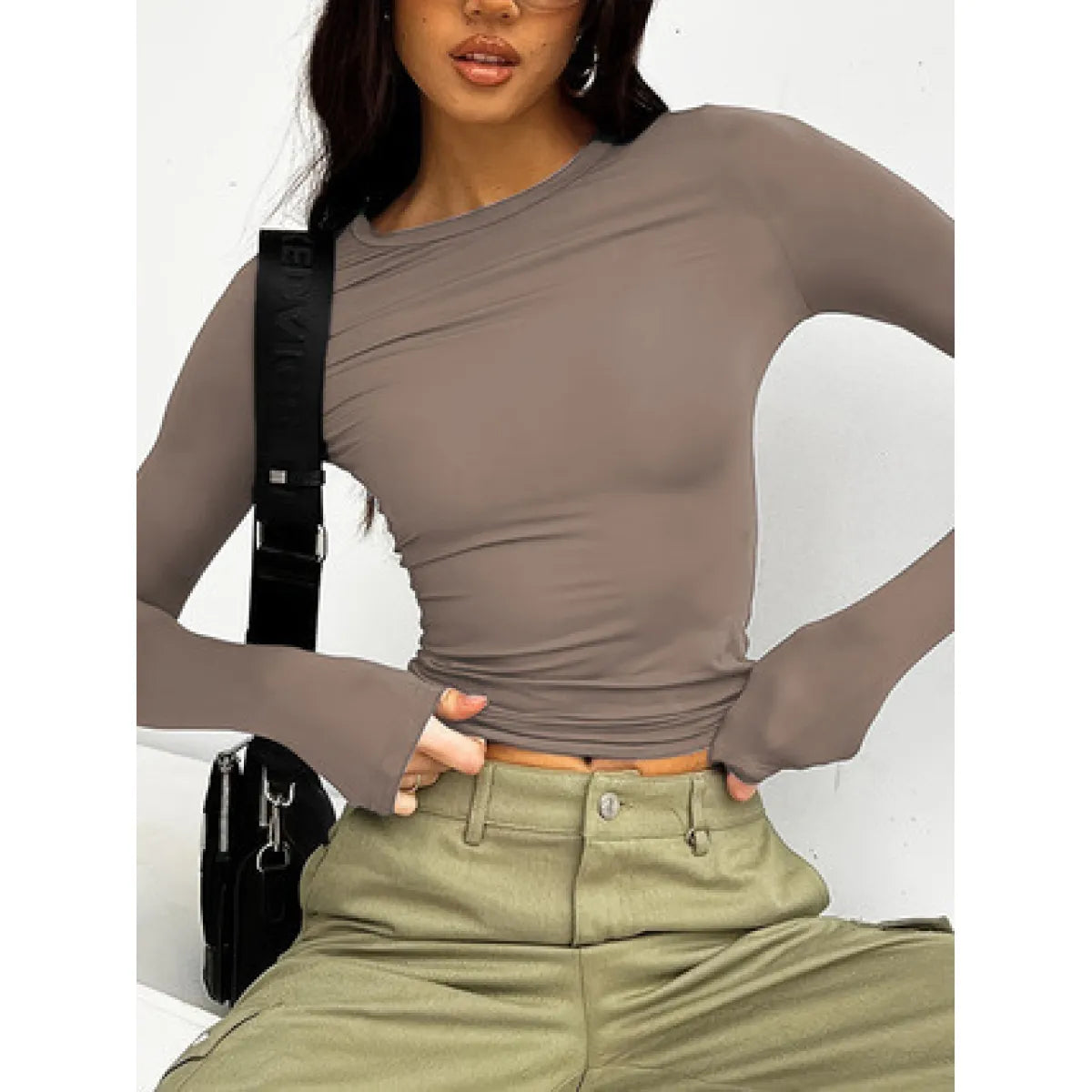 Stylish Pullover Crop Top