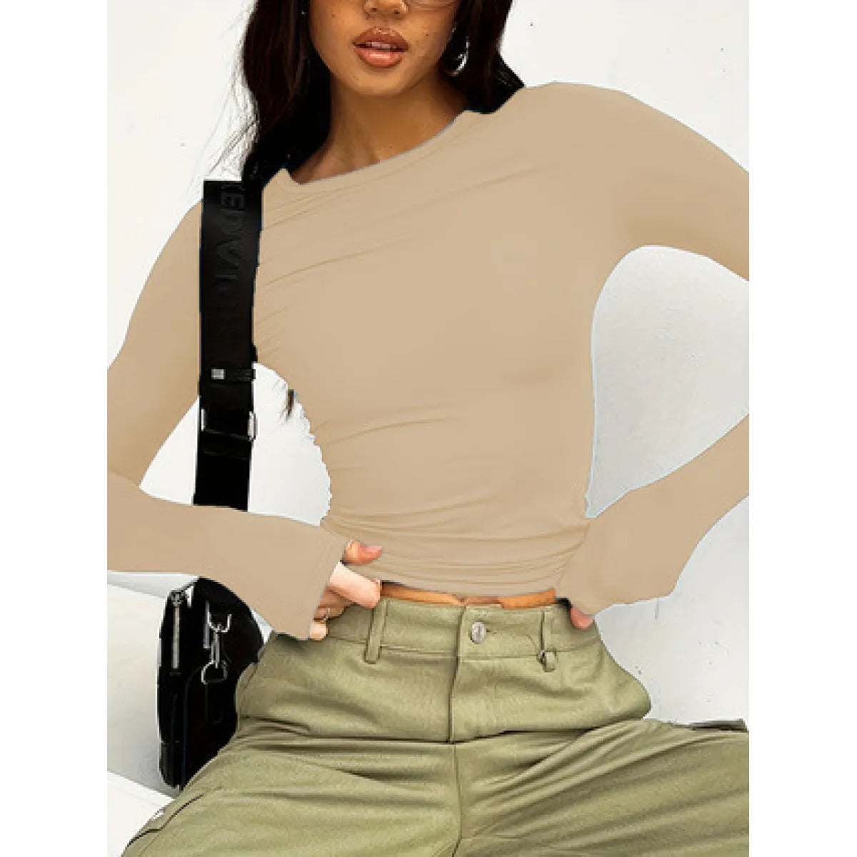 Stylish Pullover Crop Top