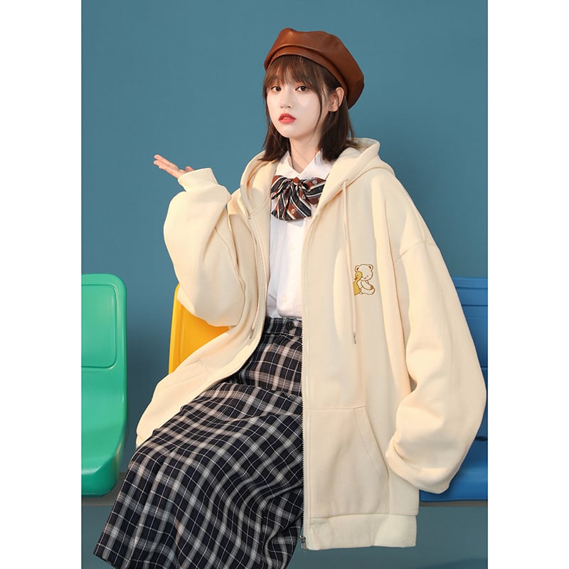 Cubs Playful Loose Cardigan - Women's Fashion Jacket