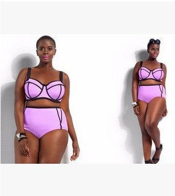 Elegant Curves Two-Piece Swimsuit