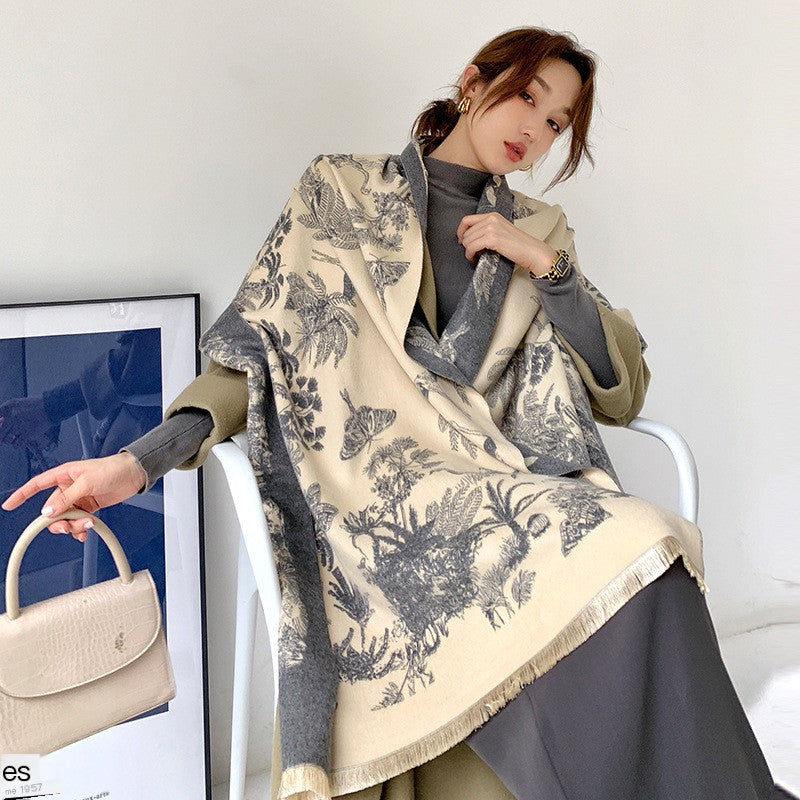 Elegant Cashmere Wrap for Women