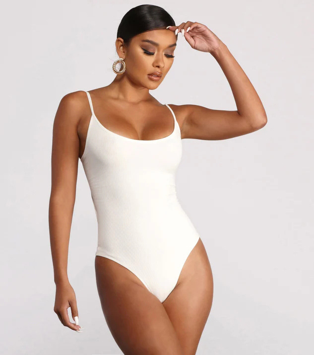 Sleek Solids One-Piece Swimsuit