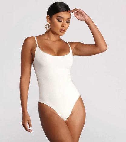 Sleek Solids One-Piece Swimsuit