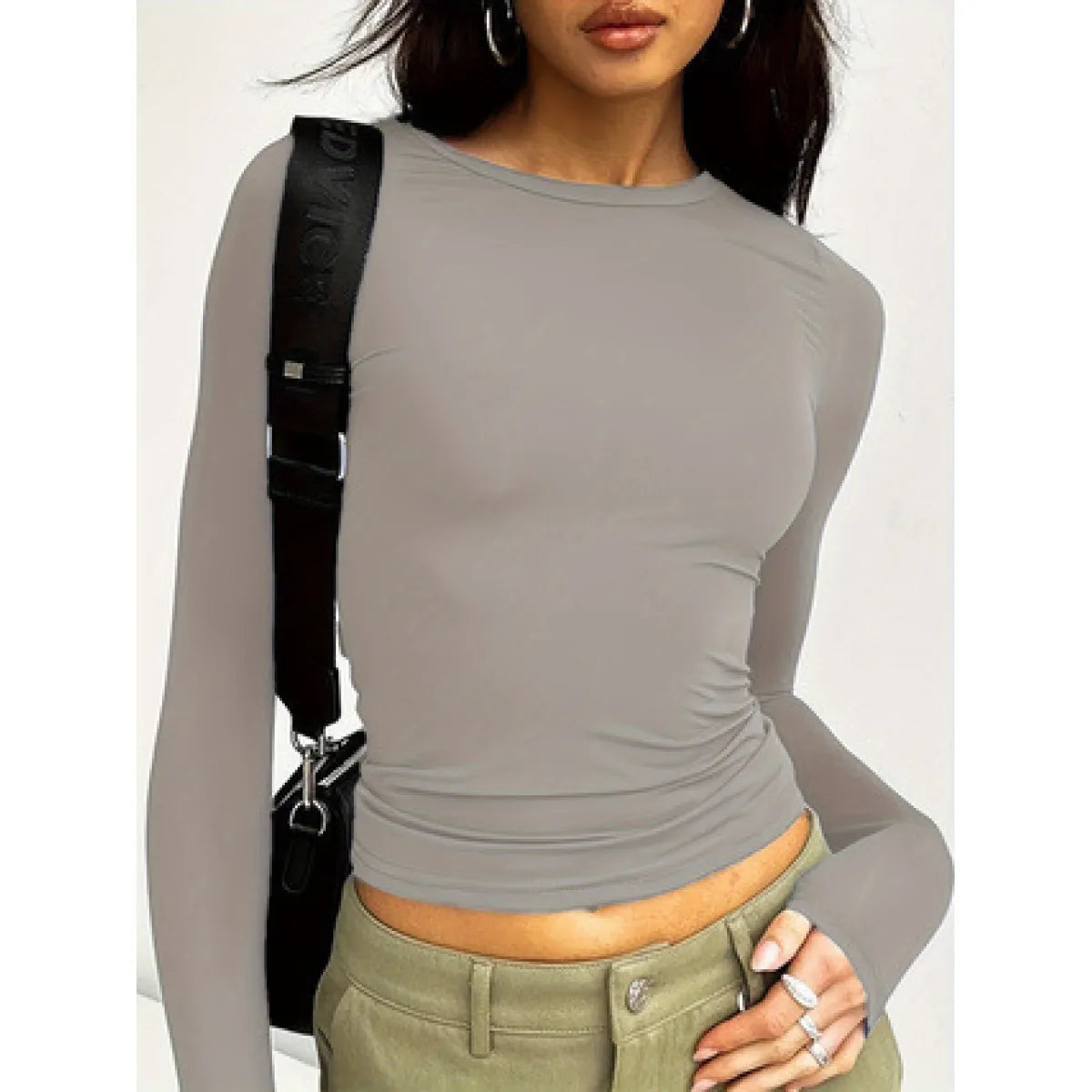 Stylish Pullover Crop Top