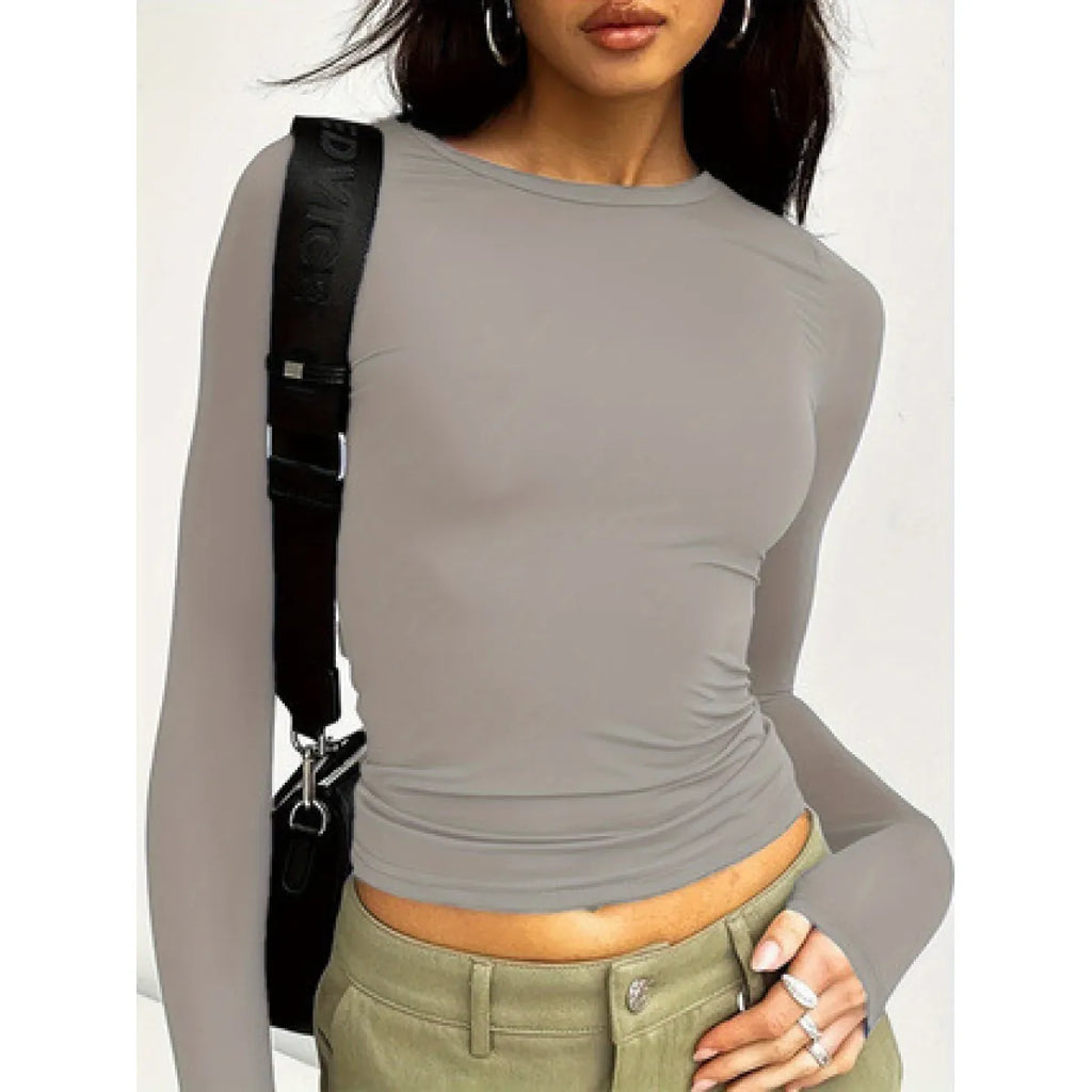 Stylish Pullover Crop Top
