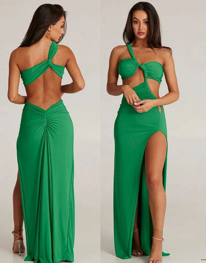 Fashionable Solo Shoulder Dress