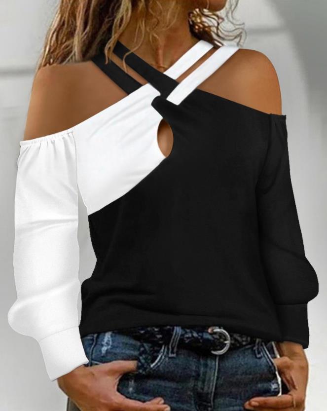 Sassy Strappy Color Tee