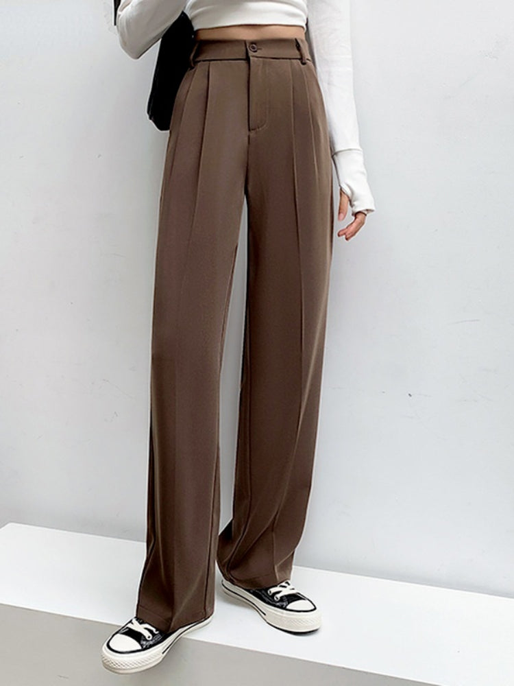 BreezeFit High-Waist Casual Pants