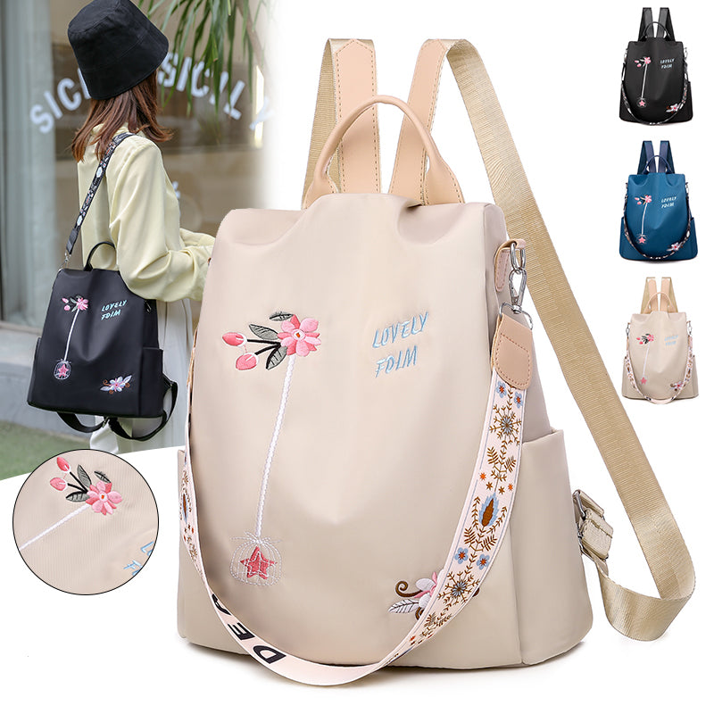 Chic Waterproof Anti-Theft Backpack