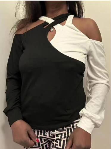 Sassy Strappy Color Tee