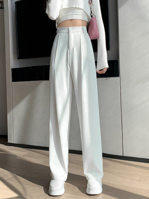 BreezeFit High-Waist Casual Pants