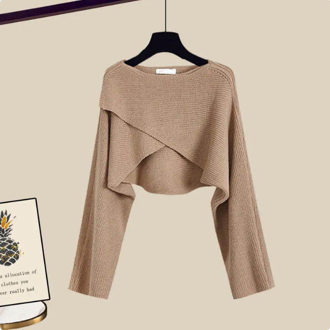 Stylish 3pc Knitted Sweater and Pants Set