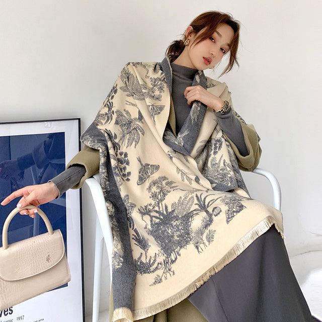 Elegant Cashmere Wrap for Women